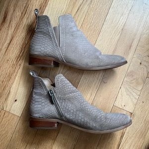 Franco Sarto Suede Texture Bootie